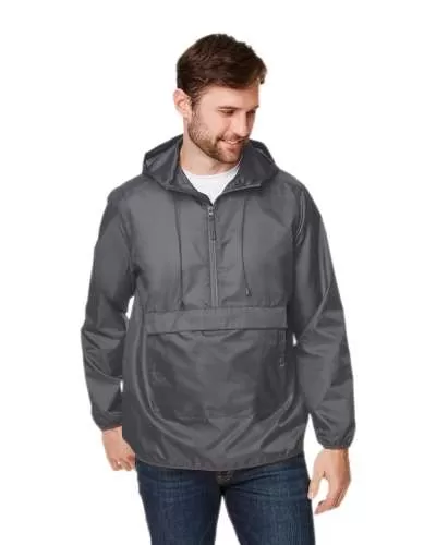 Team 365 Adult Zone Protect Packable Anorak Jacket - TT77