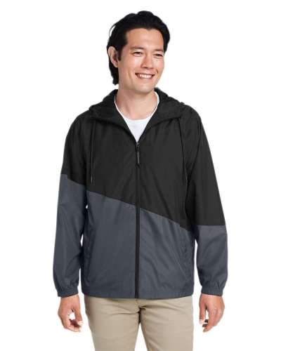 Core 365 Unisex Techno Lite Colorblock Windbreaker - CE710