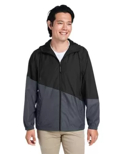 Core 365 Unisex Techno Lite Colorblock Windbreaker - CE710