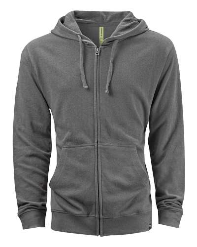 econscious Unisex Hemp Hero Full-Zip hooded Sweatshirt - EC5980
