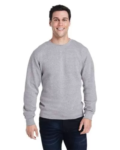 J America Adult Triblend Crewneck Sweatshirt - 8870JA
