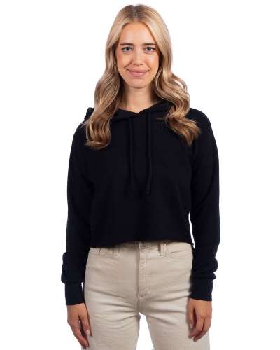 Next Level Apparel Ladies Cropped Pullover Hooded Sweatshirt - 9384