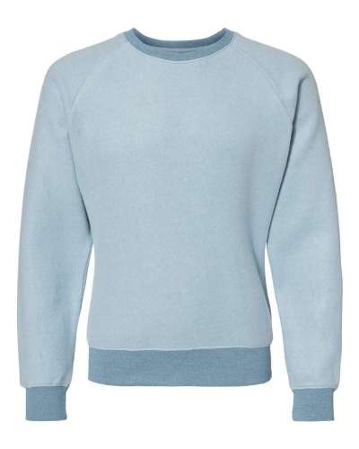 J America 8710JA Unisex Flip Side Crewneck Sweatshirt