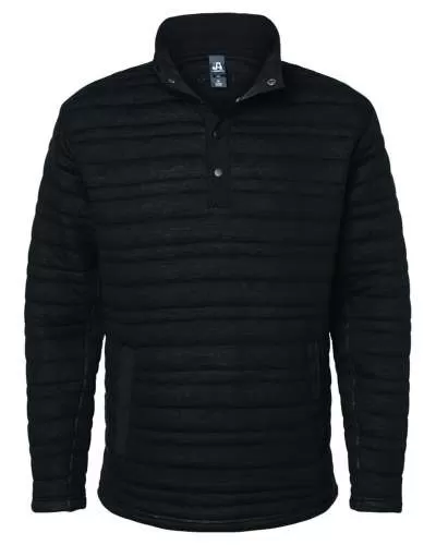 J America 8895JA Men's Horizon Quarter-Snap Pullover