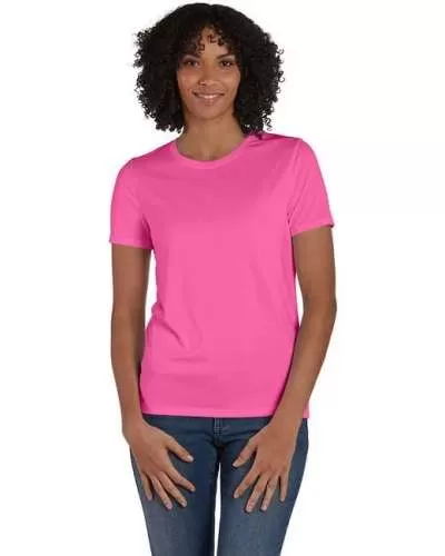 Hanes 4830 Ladies' Cool DRI with FreshIQ Performance T-Shirt