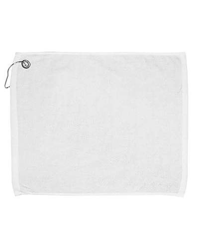 Carmel Towel Company C1625GH Golf Towel with Grommet and Hook