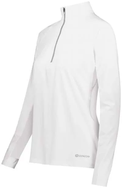 Holloway 222774 Ladies Electrify Coolcore 1/2 Zip Pullover