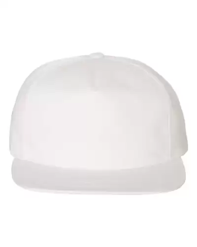 YP Classics 6502 Lightly-Structured Five-Panel Snapback Cap 2 Pack