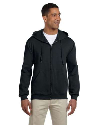 Jerzees 4999 Adult 9.5 oz. Super Sweats® NuBlend® Fleece Full-Zip Hood