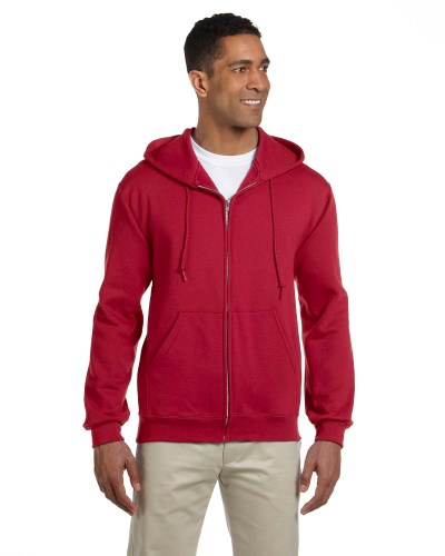 Jerzees 4999 Adult 9.5 oz. Super Sweats® NuBlend® Fleece Full-Zip Hood
