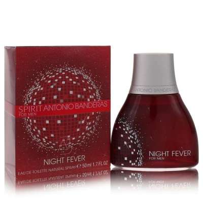 Spirit Night Fever by Antonio Banderas Eau De Toilette Spray 1.7 oz For Men