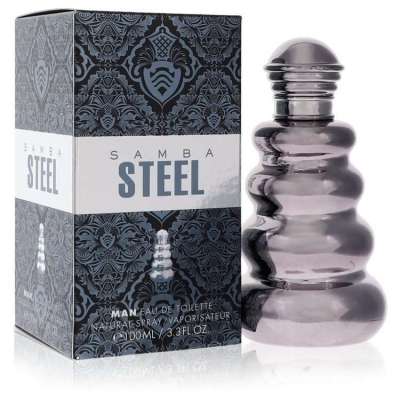 Samba Steel by Samba Eau De Toilette Spray 3.3 oz For Men