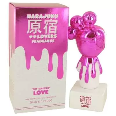 Harajuku Lovers Pop Electric Love by Gwen Stefani Eau De Parfum Spray 1.7 oz For Women