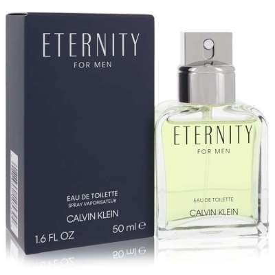 ETERNITY by Calvin Klein Eau De Toilette Spray 1.7 oz For Men