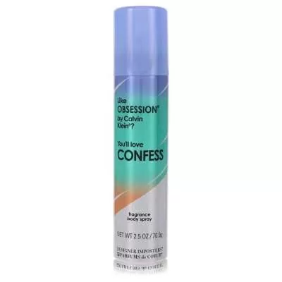 Designer Imposters Confess by Parfums De Coeur Deodorant Body Spray 2.5 oz For Women