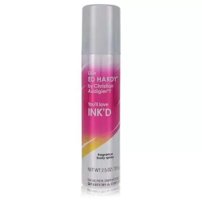 Designer Imposters Ink'd by Parfums De Coeur Body Spray 2.5 oz For Women