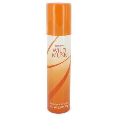 WILD MUSK by Coty Cologne Body Spray 2.5 oz For Women