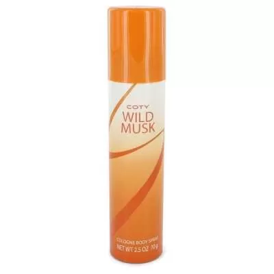 WILD MUSK by Coty Cologne Body Spray 2.5 oz For Women