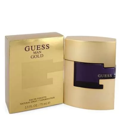 Guess Gold by Guess Eau De Toilette Spray 2.5 oz  For Men