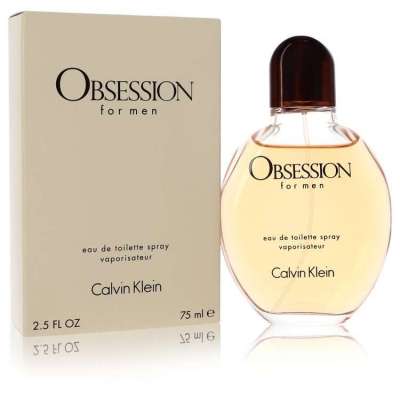 OBSESSION by Calvin Klein Eau De Toilette Spray 2.5 oz For Men