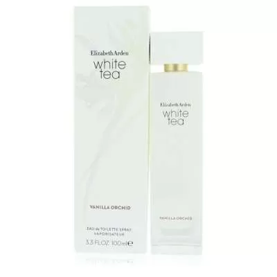 White Tea Vanilla Orchid by Elizabeth Arden Eau De Toilette Spray 3.3 oz For Women