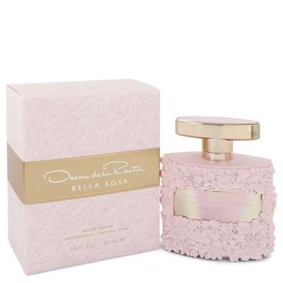 Bella Rosa by Oscar De La Renta Eau De Parfum Spray 3.4 oz For Women