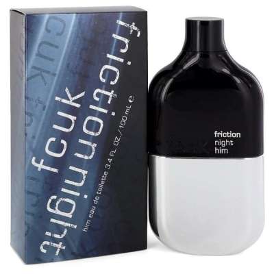 FCUK Friction Night by French Connection Eau De Toilette Spray 3.4 oz For Men