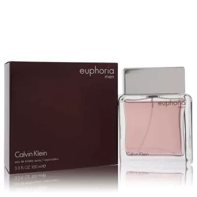 Euphoria by Calvin Klein Eau De Toilette Spray 3.4 oz For Men