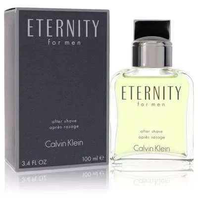 ETERNITY by Calvin Klein After Shave 3.4 oz For Men