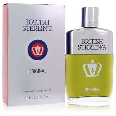 BRITISH STERLING by Dana After Shave 3.8 oz For Men