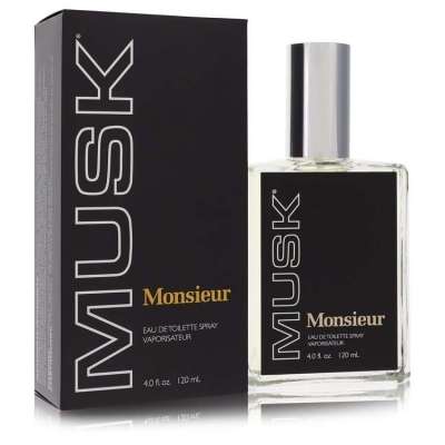 MONSIEUR MUSK by Dana Eau De Toilette Spray 4 oz For Men