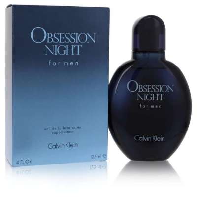 Obsession Night by Calvin Klein Eau De Toilette Spray 4 oz For Men