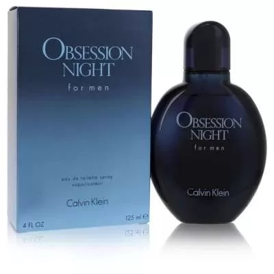 Obsession Night by Calvin Klein Eau De Toilette Spray 4 oz For Men
