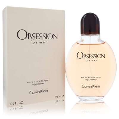 OBSESSION by Calvin Klein Eau De Toilette Spray 4 oz For Men