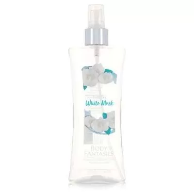 Body Fantasies Signature Fresh White Musk by Parfums De Coeur Body Spray 8 oz For Women