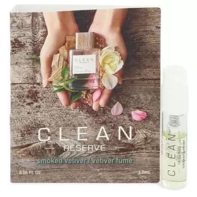 Clean Smoked Vetiver by Clean Vial (sample) .05 oz For Women