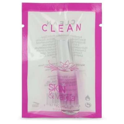 Clean Skin and Vanilla by Clean Mini Eau Frachie .17 oz For Women