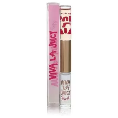 Viva La Juicy by Juicy Couture Duo Roller Ball Viva La Juicy + Viva La Juicy Rose .33 oz For Women
