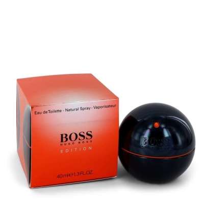 Boss In Motion Black by Hugo Boss Eau De Toilette Spray 1.3 oz For Men