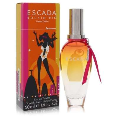 Escada Rockin'Rio by Escada Eau De Toilette Spray 1.6 oz For Women
