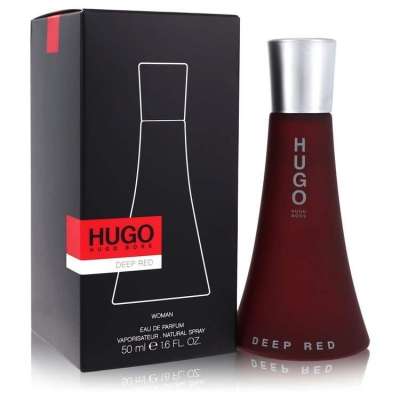 hugo DEEP RED by Hugo Boss Eau De Parfum Spray 1.6 oz For Women
