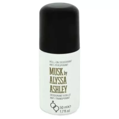 Alyssa Ashley Musk by Houbigant Deodorant Roll on 1.7 oz For Women