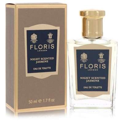 Floris Night Scented Jasmine by Floris Eau De Toilette Spray 1.7 oz For Women