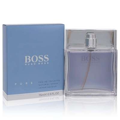 Boss Pure by Hugo Boss Eau De Toilette Spray 2.5 oz For Men