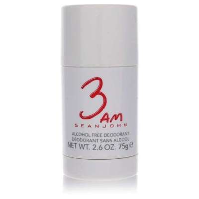 3am Sean John by Sean John Deodorant Stick (Alcohol Free) 2.6 oz For Men