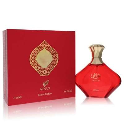 Afnan Turathi Red by Afnan Eau De Parfum Spray 3 oz For Women