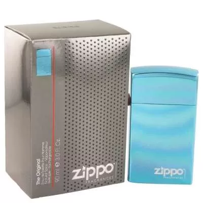 Zippo Blue by Zippo Eau De Toilette Refillable Spray 3 oz For Men