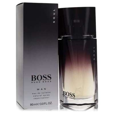 Boss Soul by Hugo Boss Eau De Toilette Spray 3 oz For Men