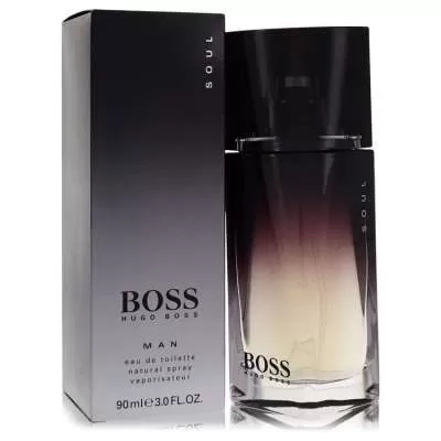 Boss Soul by Hugo Boss Eau De Toilette Spray 3 oz For Men