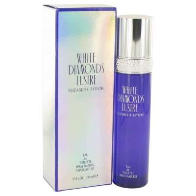 White Diamonds Lustre by Elizabeth Taylor Eau De Toilette Spray 3.3 oz For Women